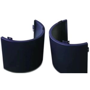 Cover Hood For External Equipment Anti-mulitple Errosion Flower Designs Aluminium Facade Anodized Coated Anti Static Exterior Wall  Installation