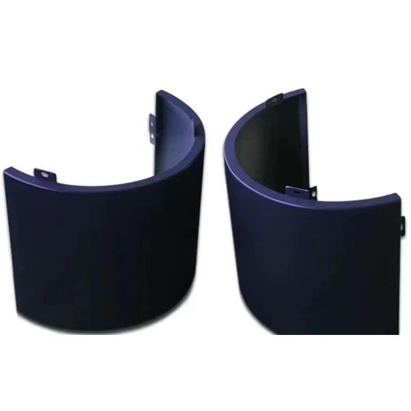 Cover Hood For External Equipment Anti-mulitple Errosion Flower Designs Aluminium Facade Anodized Coated Anti Static Exterior Wall  Installation