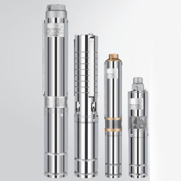 45 Meters Head 1700l/H Dc Submersible Well Solar Water Pump For Agriculture