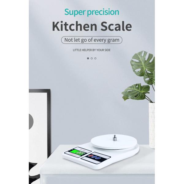 Balance de cuisine numérique de 10 kg Balance de cuisine électronique de cuisine Balance de poids pour les besoins de contrôle des portions