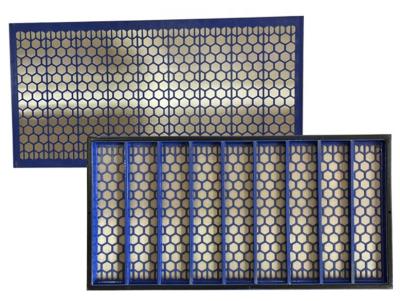 Steel Frame Brandt Shaker Screens For Oilfield & Gas Drilling 1250 X 635 mm
