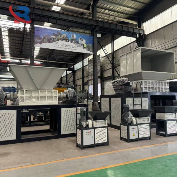 Large Capacity Double Shaft Shredder for Wood Log Timber Processing
