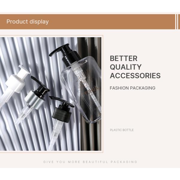 bouteille rectangulaire de l'ANIMAL FAMILIER 200ml avec la couleur adaptée aux besoins du client par pompe de lotion