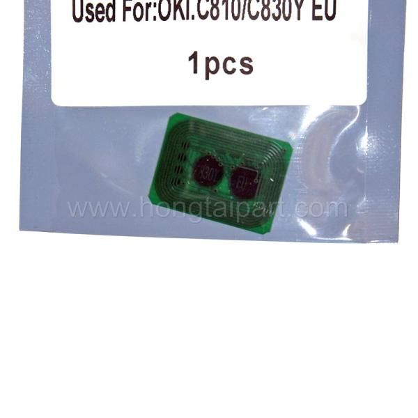 Toner Cartridge Chip for Oki C810 C830 Mc851cdtn (44059105 44059106 44059107