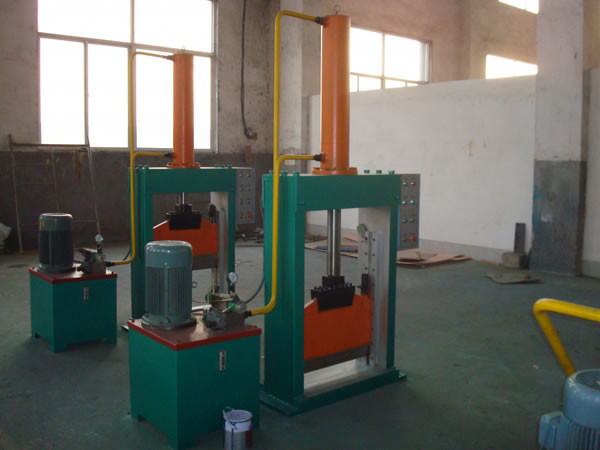 Rubber Cutting Machine Length Of Blade 100mm Customized Cylinder Stroke Optimized for Industrial Rubber Processing Needs