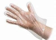 200 Pcs / Set Thick Disposable Plastic Gloves Food Catering Hair Hand Film
