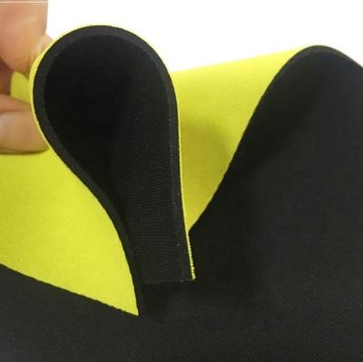 2 Side Neoprene Coated Nylon For Cover , Sbr 4mm Neoprene Fabric, Elastic Fabric, Suitable For Sports Goods, Protective Gear Fabric, Waterproof Fabric