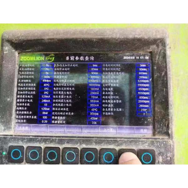 2018 Mercedes châssis Zoomlion pompe à béton avec 56m portée verticale installée