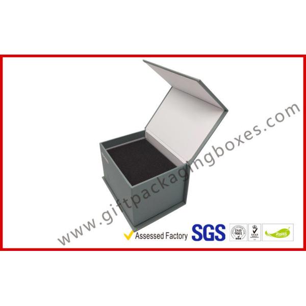 Handmade magnet gift packing box different size CMYK printing with black foam inside