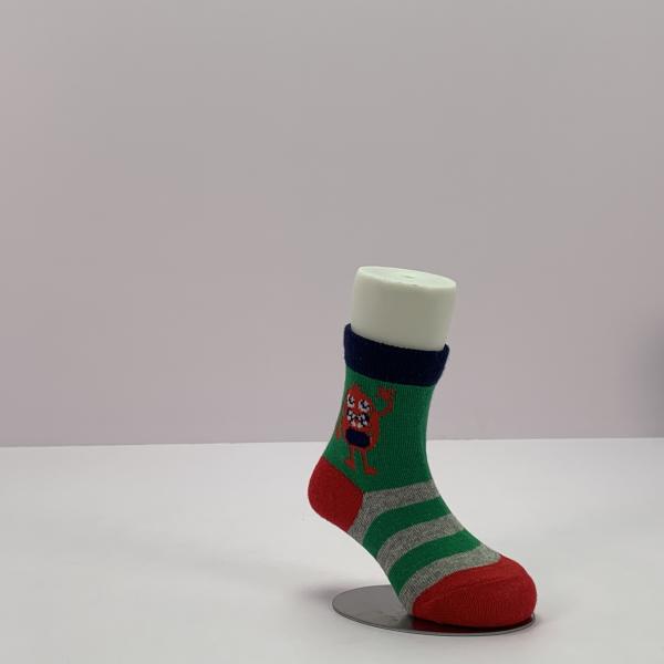 Optional Kids Cartoon Socks Custom Sweat-absorbent Anti Slip Children's Thermal Socks