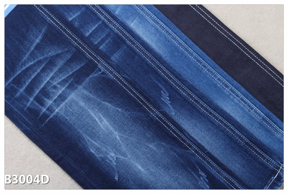 Ready to Ship Hot Sale 11oz Cotton/polyester/spandex Slub Denim Fabric for Jeans