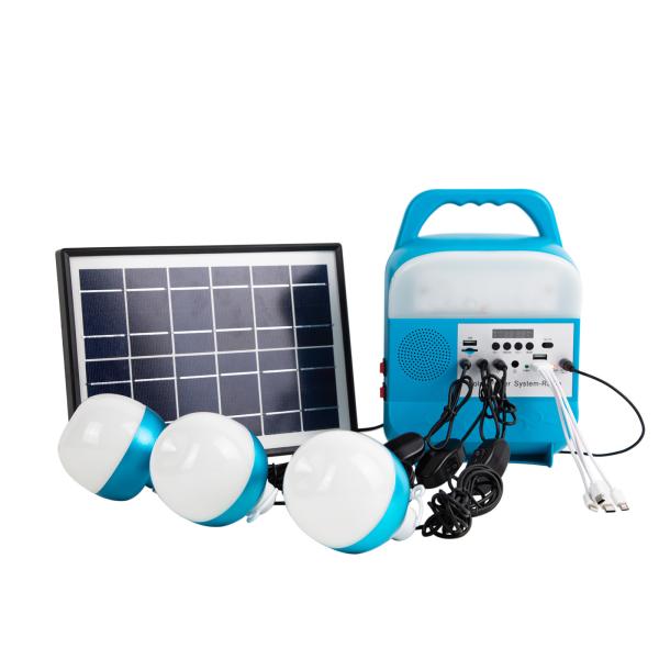 Outdoor Travel Solar Camping Light Bulb Waterproof LED Power Station