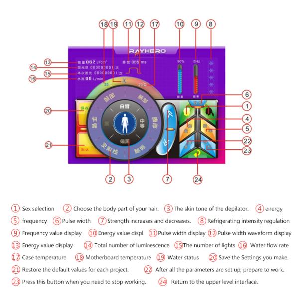 Painless Diode Laser Hair Removal Machine Medical Salon Use Vertical Type