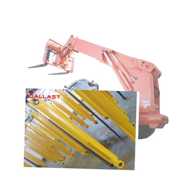 Double Acting Heavy Duty Hydraulic Cylinder For Industrial Construction Truck