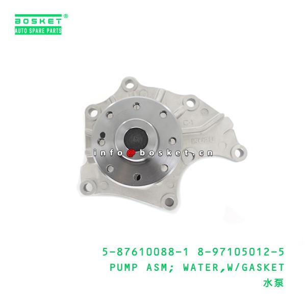 ISUZU NHR NKR NPR 4JG1 Water Pump Assembly With Gasket 5-87610088-1 8-97105012-5