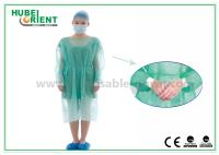 Vestidos médicos desechables con muñeca de punto con CE MDR PP PE