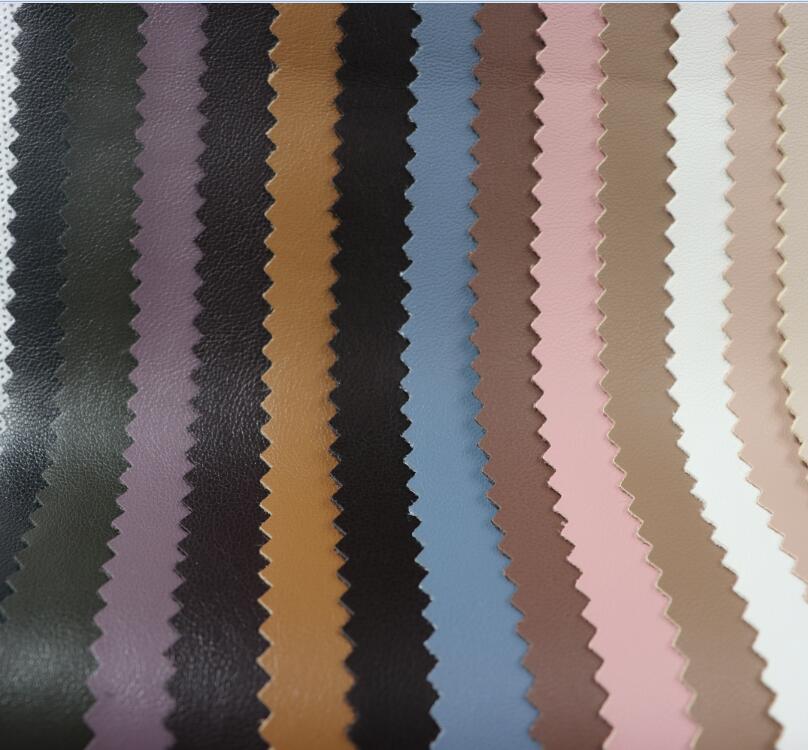 Soft PU PVC Vintage Synthetic Artificial Leather for Clothing Garment Eco-friendly Leather