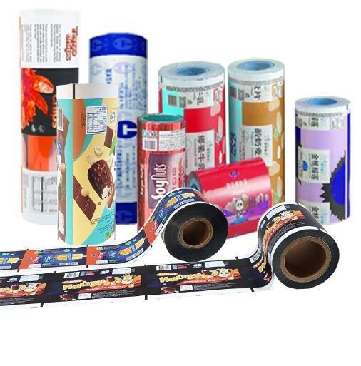 Customized  printing 110mic.100mic pet+al+pe film on roll for  Food Packaging  Bag