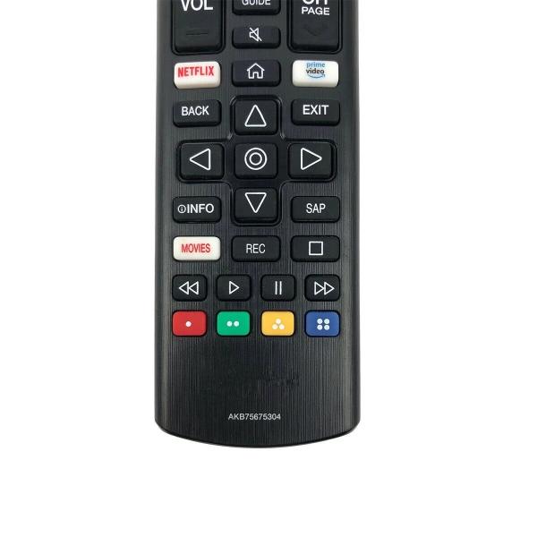 AKB75675304 AC TV Remote Control For Lg Smart Tv Netflix Movies Functions