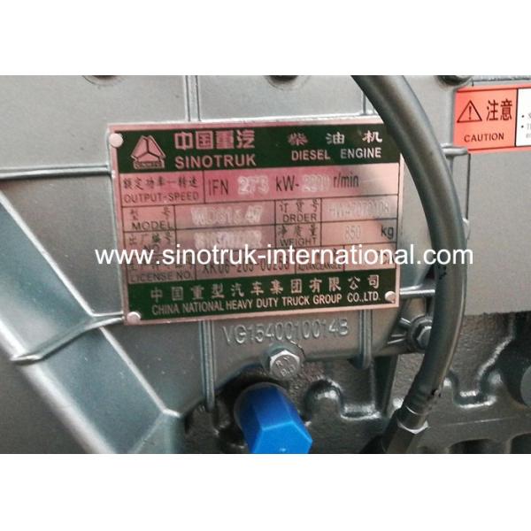 WD615.47 371HP Truck Diesel Engine Heavy Duty Euro2 Emission Standard