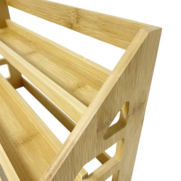 Устойчивый бамбуковый шкаф с пряностями