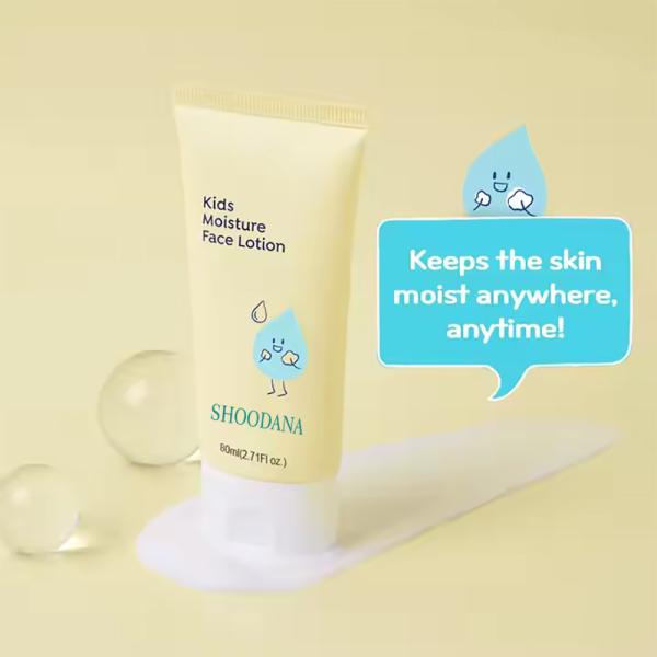 Private Label Organic Moisture Face Lotion 80ml Kids Cream Baby Cream Shea Butter Main Milk Moisturizing Lotion for Face