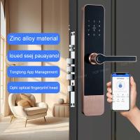 Password Digital Apartamento Smart Door Lock TTLock Impressão digital Cartão de acesso IC