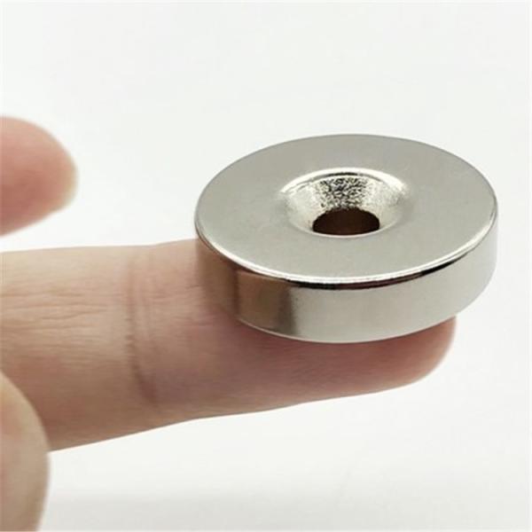 High Pulling Force Countersunk Neodymium Disc Magnets N52 with Composite NdFeB Material