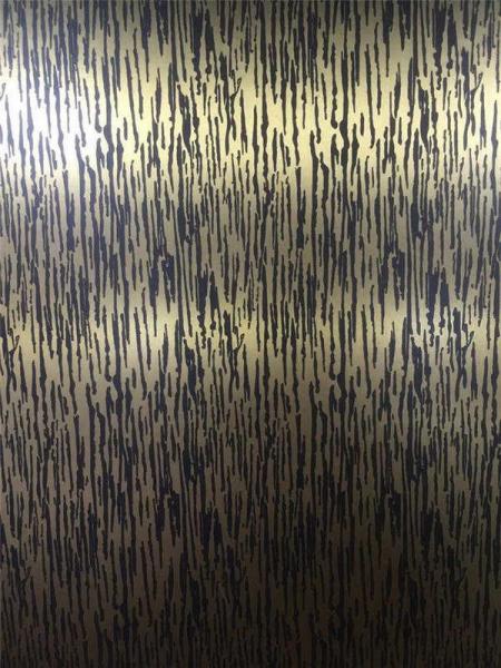 Made In China Black Colored 1219*2438mm Decorative Stainless Steel Sheets Finishes For Wall Callding