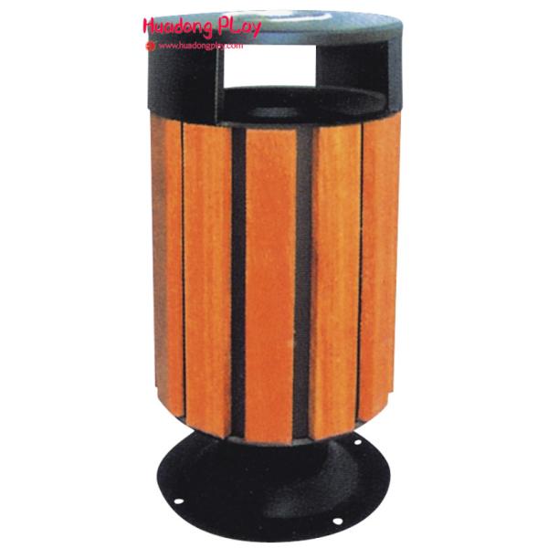 Garden Park Outdoor Wooden Trash Recycle Bin For Home Kitchen 38 * 85cm