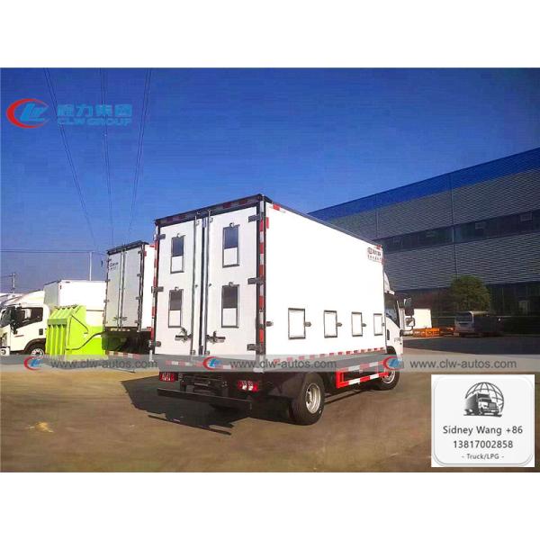 Dongfeng 4x2 3T Refrigerated Delivery Truck For Livestock And Poultry