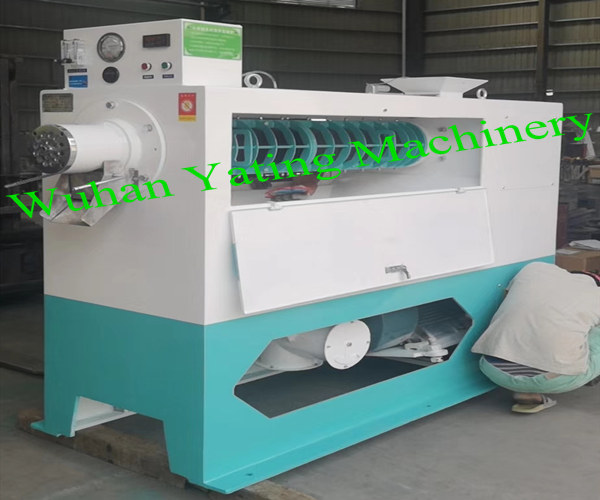 380V 50Hz Home Rice Polishing Machine Horiztontal Type Mist Polisher 3-5 Ton Per Hour