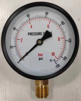 Economy Pressure Gauge Bourdon Tube 16 Bar Psi Gas Water Manometer
