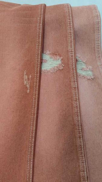 Denim de haute qualité 10.6oz sergé à gauche ROUGE 10x7 Sans élastique Tissu JSD3023R pour la vente en gros de denim