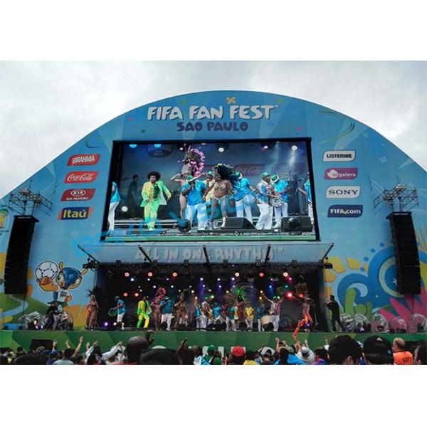 Stage Led Backdrop Screen Rental Waterproof Outdoor High Brightness SMD P4.81