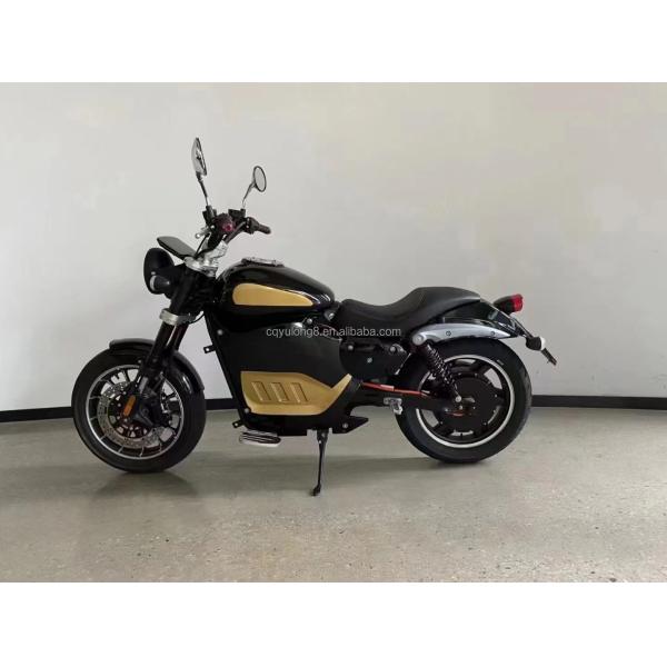 Electric Motorcycle Delivery with Disc Brake and LCD Display 5000W Replaceable Battery