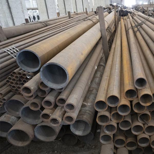 O aço laminado do tubo Ck45 St52 da tubulação de aço carbono afiou sem emenda suave redondo de 19mm