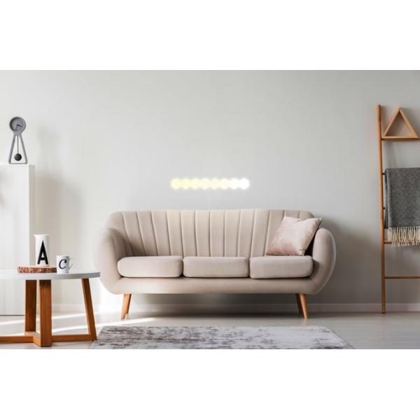 Lampes murales à lumière étroite à LED Éclairage sensible au toucher Décoration magnétique pour le bureau à domicile