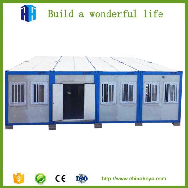 Flexible and Security Mobile Light Steel Prefab Container House for sales