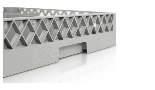 Stackable Commercial Dishwasher Glass Basket Compartment 9 / 16 / 20