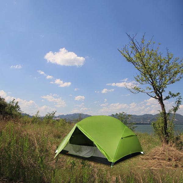 2 Man Backpacking Camping Tent Lightweight Waterproof Nylon Tent Bivy Sack