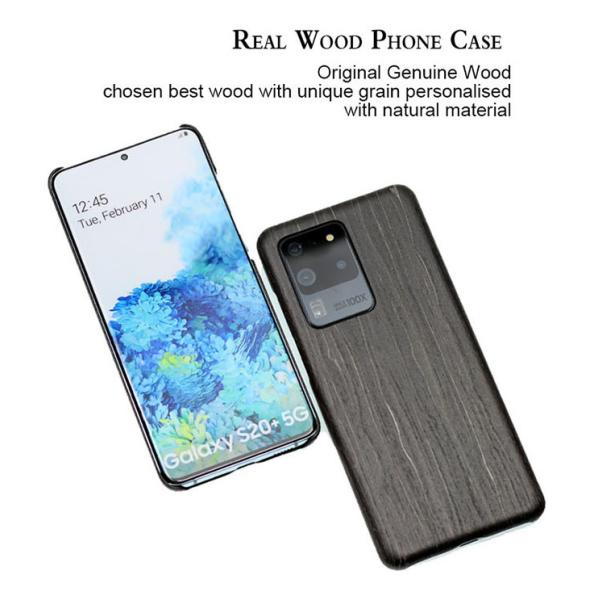 Лазер выгравировал деревянный случай телефона для Samsung S20 ультра