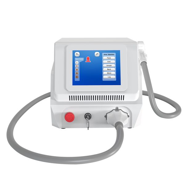 Portable 3 Waves 755 808 1064nm Diode Laser Hair Removal Machine For Home Beauty Salon Use