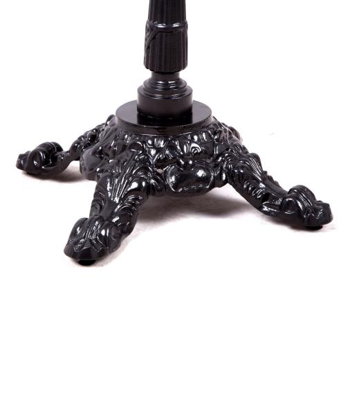 Antique Style Vintage Table Base Furniture Parts With Black Wrinkle Powder Coating