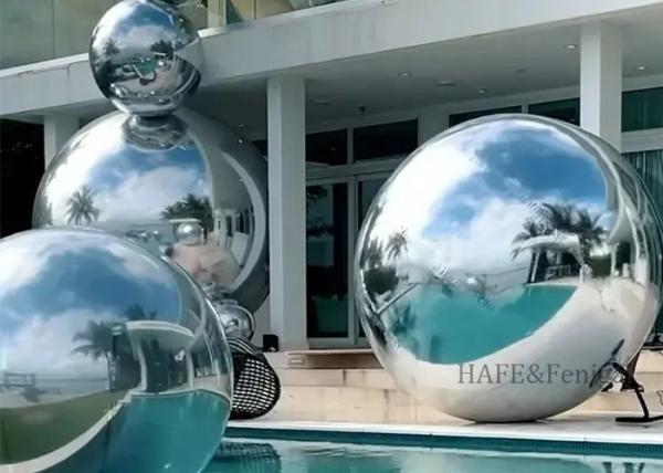 Ballon miroir gonflable en PVC à double couche pour événements