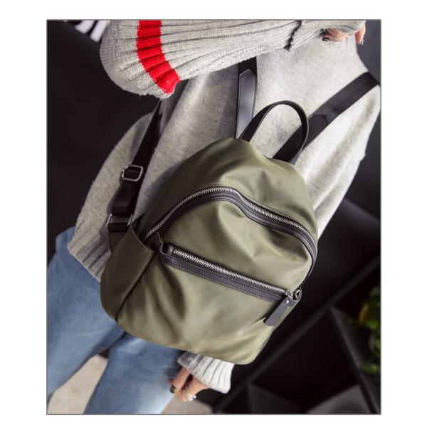 2017 New Backpack Style Oxford Bron-shoulder Bag Lady Bag