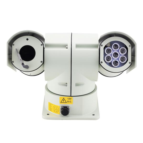 FCC Onvif IR DC12V Car PTZ Camera 360 Degree Rotation 30X Zoom