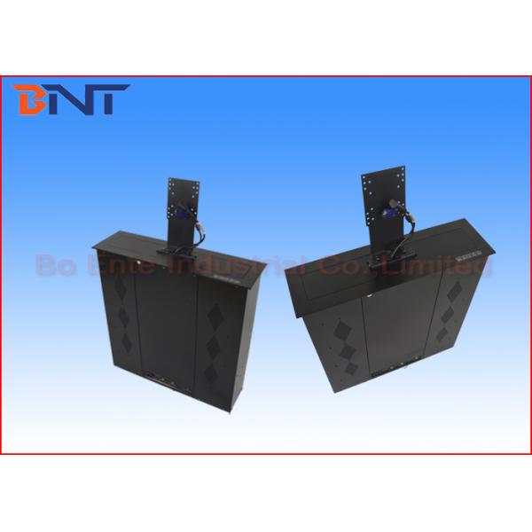 Carbon Steel Meeting LCD Motorized Lift Mechanism For 19 - 22 Inch Monitor