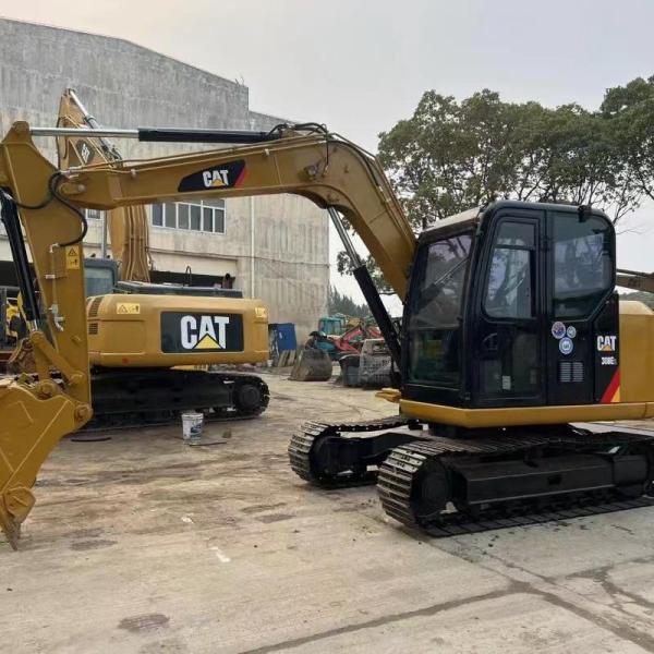 Well-Maintained Used Caterpillar CAT 308E Excavator with Original Color