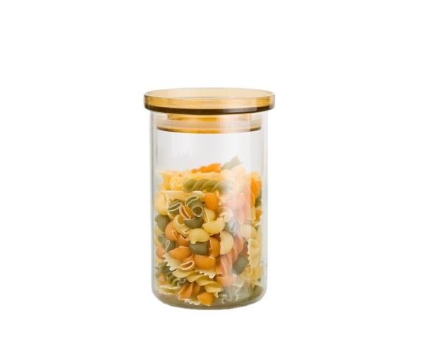 Kitchen Glass Dry Food Storage Containers Food Canisters High Borosilicate Glass